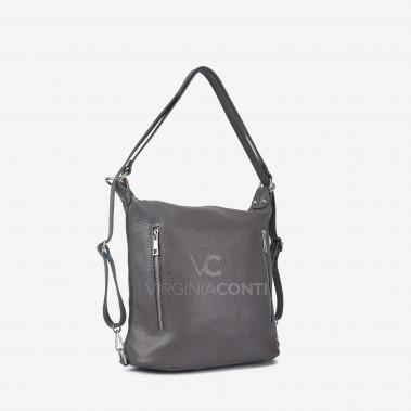 Сумка-рюкзак Virginia Conti темно-сіра