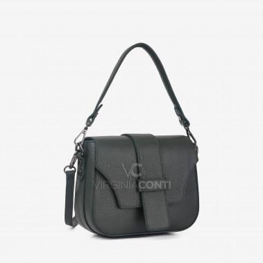 Сумка через плече (крос-боді) Virginia Conti темно-зелена