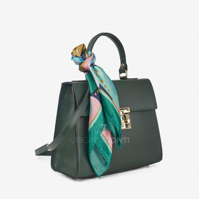 Сумка Virginia Conti темно-зеленая