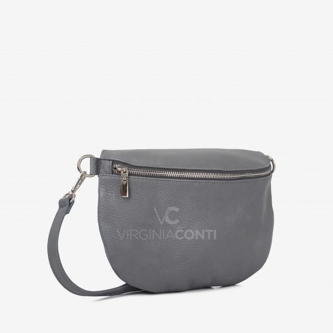 Поясная сумка (Сумка-банан) Virginia Conti темно-серая