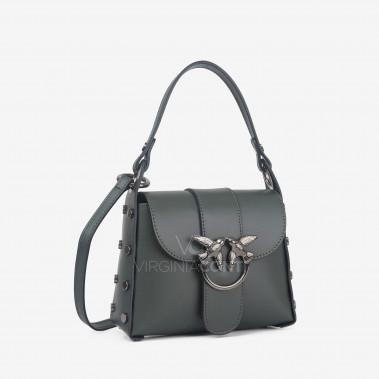 Сумка через плече (крос-боді) Virginia Conti темно-зелена