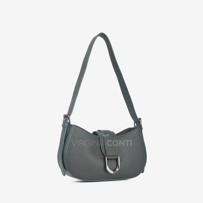 Сумка на плечо Virginia Conti темно-зеленая