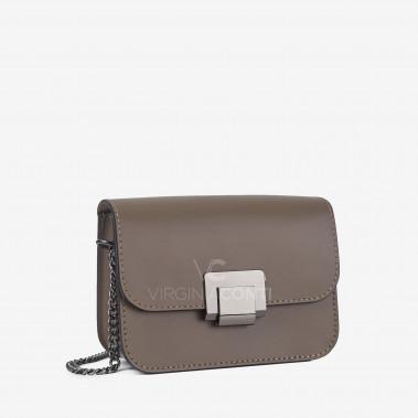 Сумка через плечо (кросс-боди) Virginia Conti цвета темный тауп