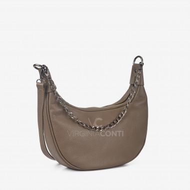 Сумка через плече (крос-боді) Virginia Conti кольору темний тауп