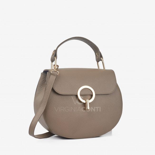 Сумка Virginia Conti кольору темний тауп