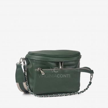 Сумка через плечо (кросс-боди) Virginia Conti темно-зеленая
