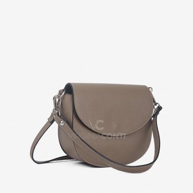 Сумка через плече (крос-боді) Virginia Conti кольору темний тауп