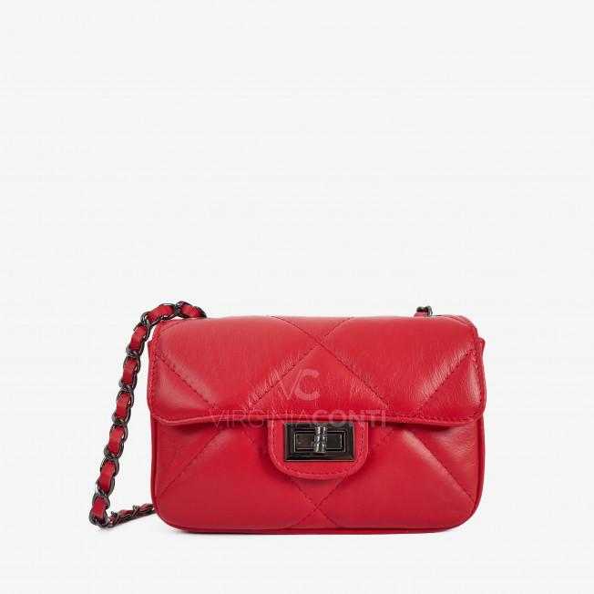 Сумка через плечо (кросс-боди) Virginia Conti красная