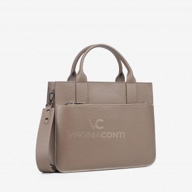 Сумка Virginia Conti цвета темный тауп
