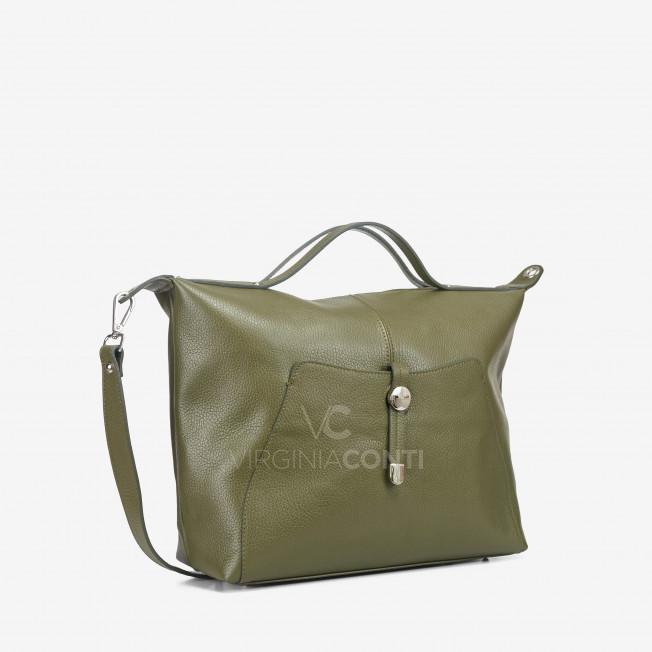 Шоппер Virginia Conti цвета хаки