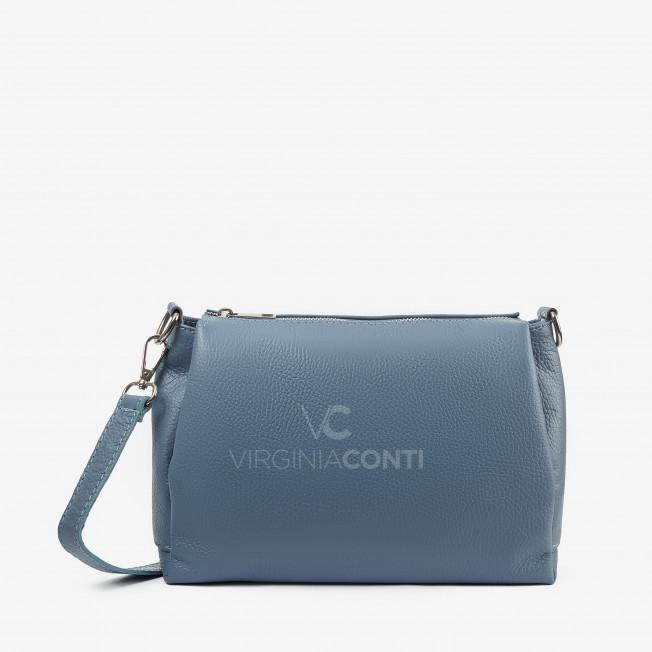 Сумка через плечо (кросс-боди) Virginia Conti Джинсового цвета
