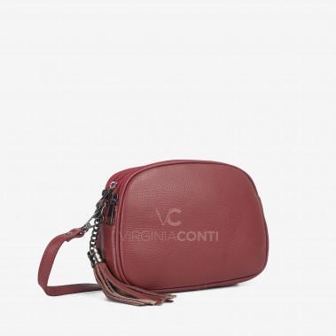 Сумка через плече (крос-боді) Virginia Conti темно-червона