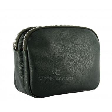 Сумка через плече (крос-боді) Virginia Conti темно-зелена