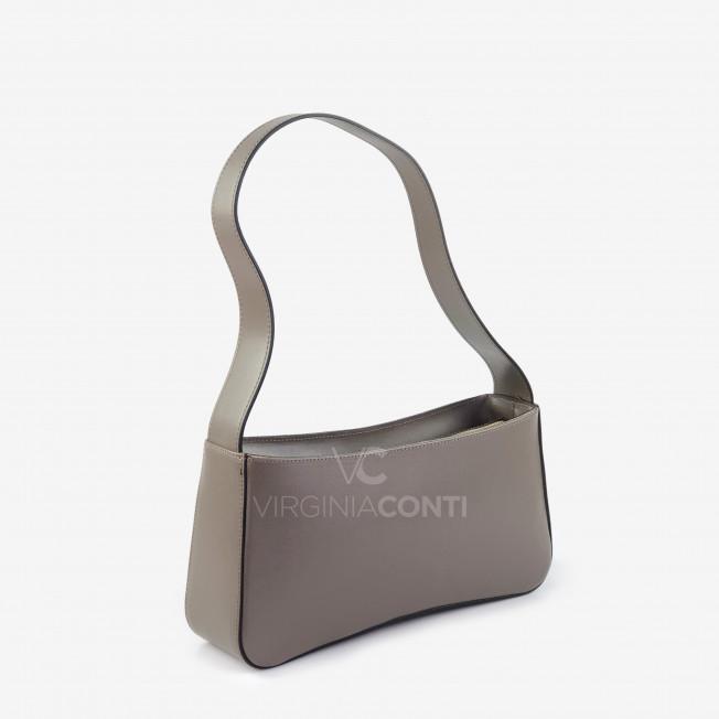 Сумка на плечо Virginia Conti цвета темный тауп