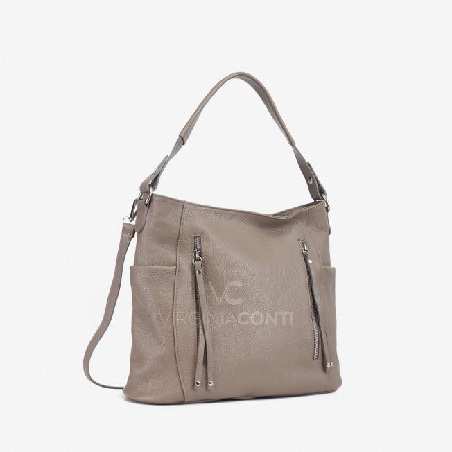 Сумка через плечо (кросс-боди) Virginia Conti цвета темный тауп