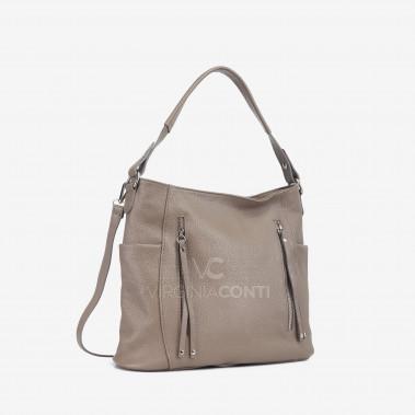 Сумка через плечо (кросс-боди) Virginia Conti цвета темный тауп