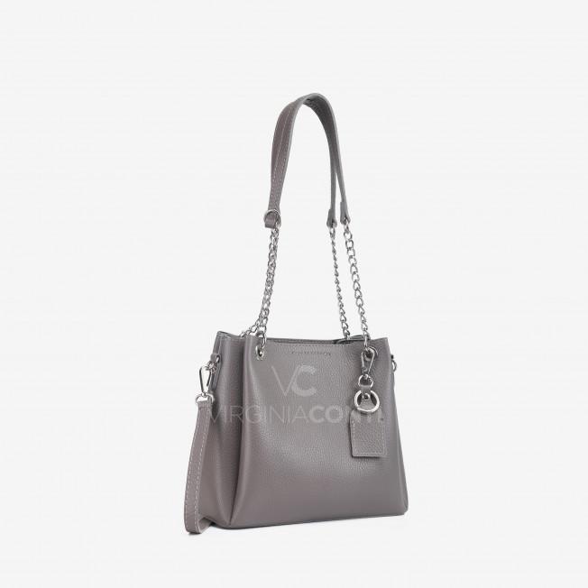 Сумка через плечо (кросс-боди) Virginia Conti цвета серый камень