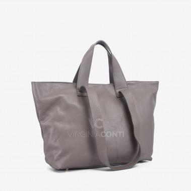 Сумка Virginia Conti цвета серый камень на 2 отделения