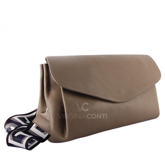 Сумка через плечо (кросс-боди) Virginia Conti цвета темный тауп
