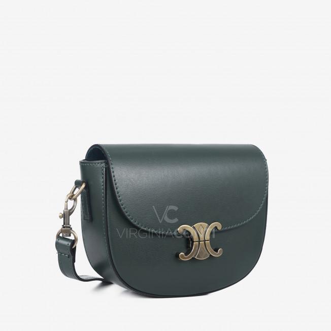 Сумка через плечо (кросс-боди) Virginia Conti темно-зеленая