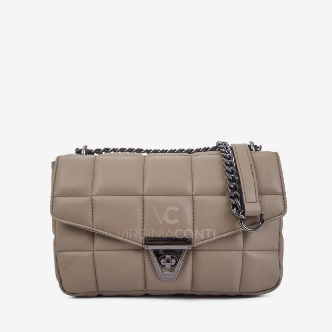 Сумка через плечо (кросс-боди) Virginia Conti цвета тауп