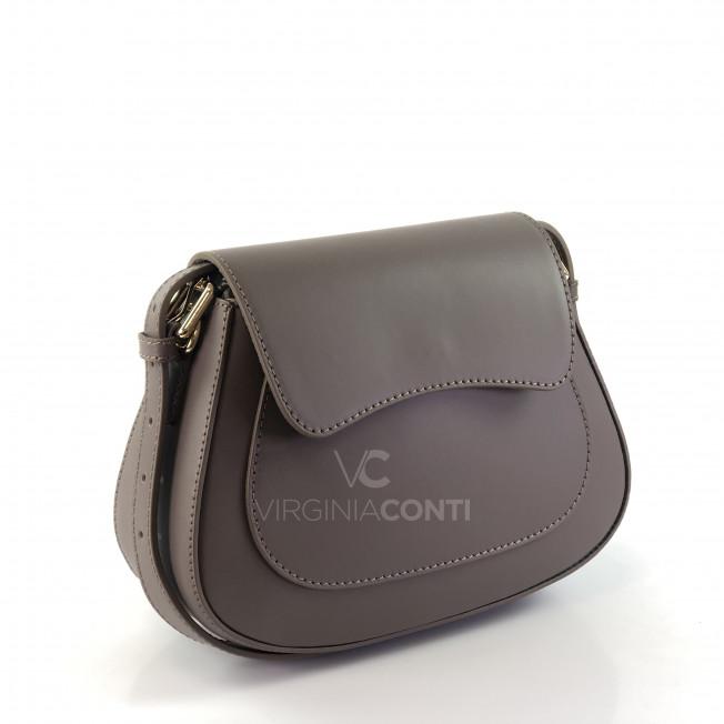 Сумка через плече (крос-боді) Virginia Conti кольору темний тауп