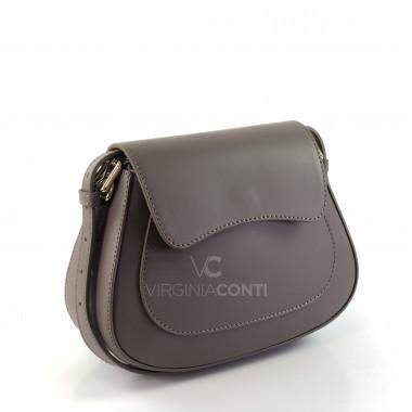 Сумка через плече (крос-боді) Virginia Conti кольору темний тауп