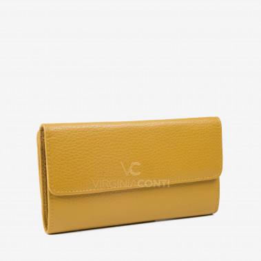 Кошелек - картхолдер Virginia Conti горчичный
