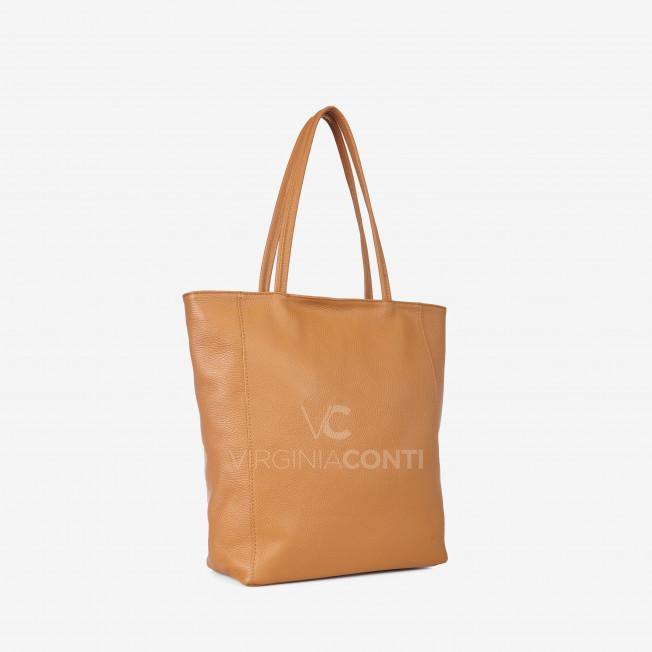 Шоппер c подкладкой Virginia Conti рыжий