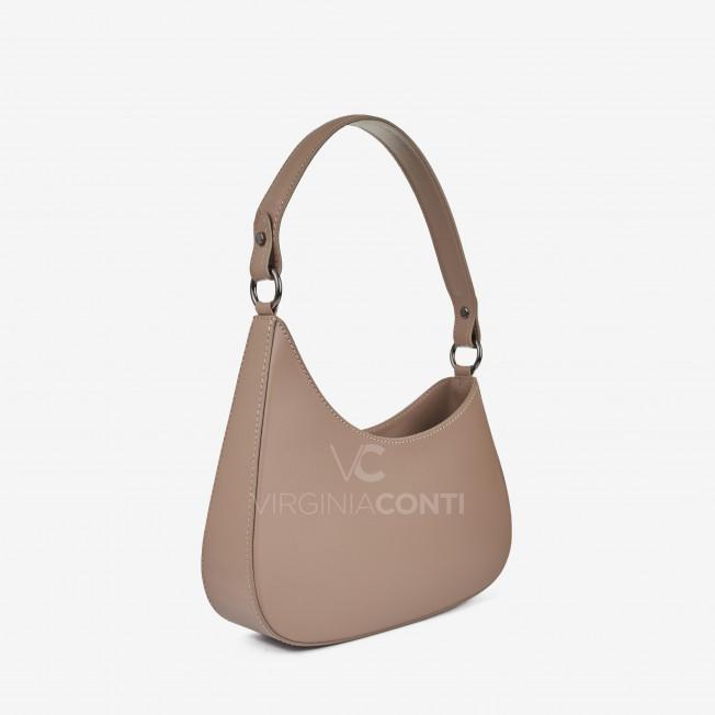 Сумка-багет Virginia Conti кольору тауп