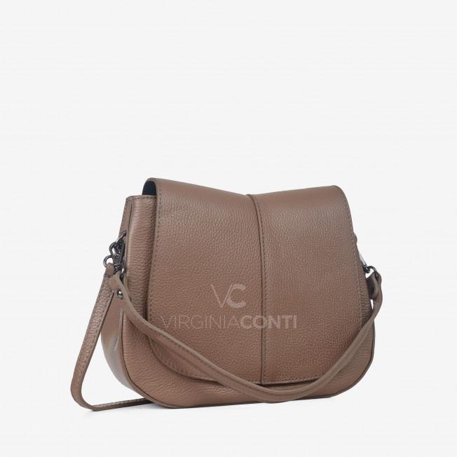 Сумка через плечо (кросс-боди) Virginia Conti коричневая