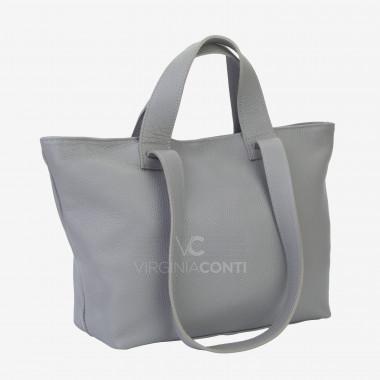 Шоппер Virginia Conti серый