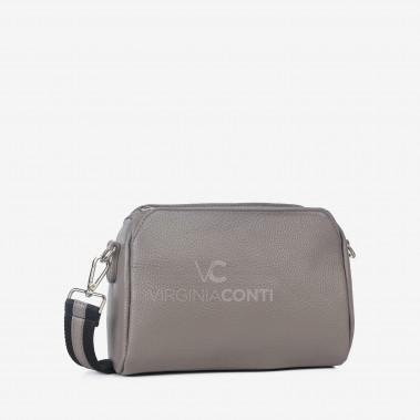 Сумка через плече (крос-боді) Virginia Conti кольору сірий камінь