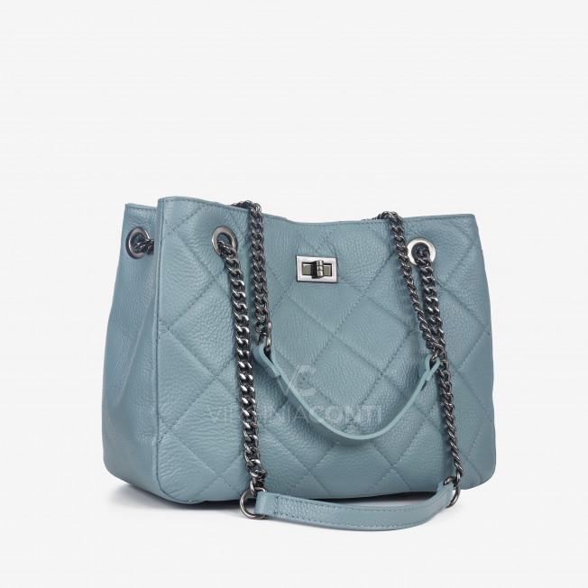 Сумка Virginia Conti серо-голубая