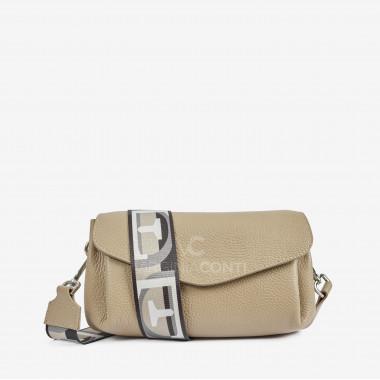 Сумка через плече (крос-боді) Virginia Conti кольору світлий тауп