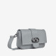 Сумка через плече (крос-боді) Virginia Conti сіра фото 1