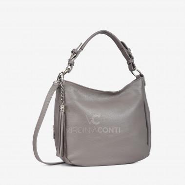 Сумка через плече (крос-боді) Virginia Conti кольору сірий камінь