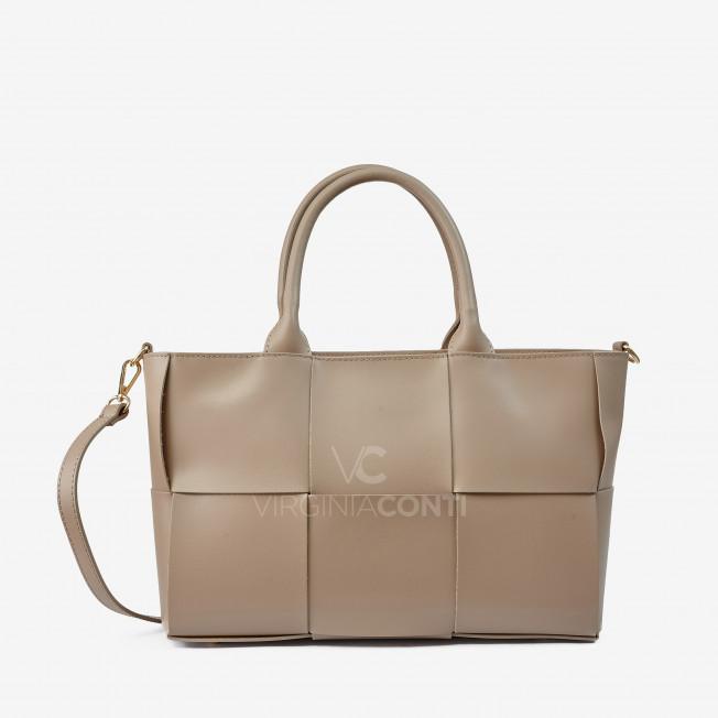 Сумка Virginia Conti кольору тауп