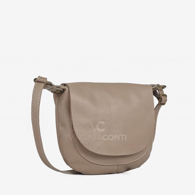Сумка через плече (крос-боді) Virginia Conti кольору тауп
