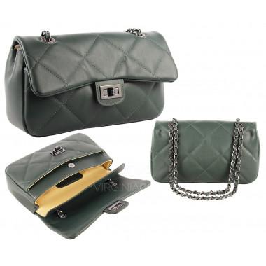 Сумка через плечо (кросс-боди) Virginia Conti цвета петролио