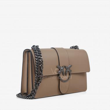 Сумка через плече (крос-боді) Virginia Conti кольору тауп