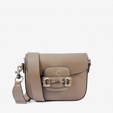 Сумка через плече (крос-боді) Virginia Conti кольору тауп
