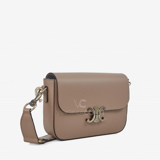 Сумка через плечо (кросс-боди) Virginia Conti цвета тауп