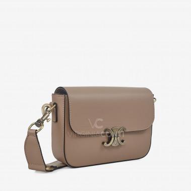 Сумка через плечо (кросс-боди) Virginia Conti цвета тауп