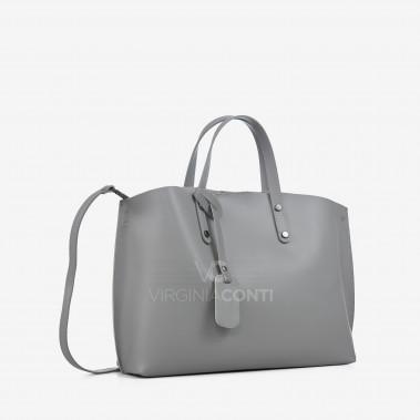 Шоппер Virginia Conti серый