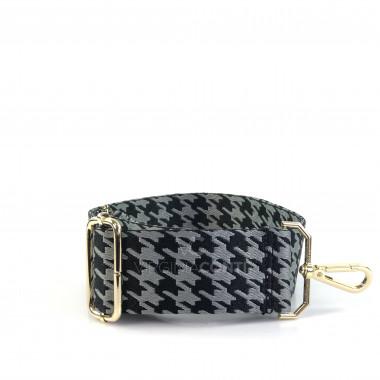 Ремінець для сумки сірий