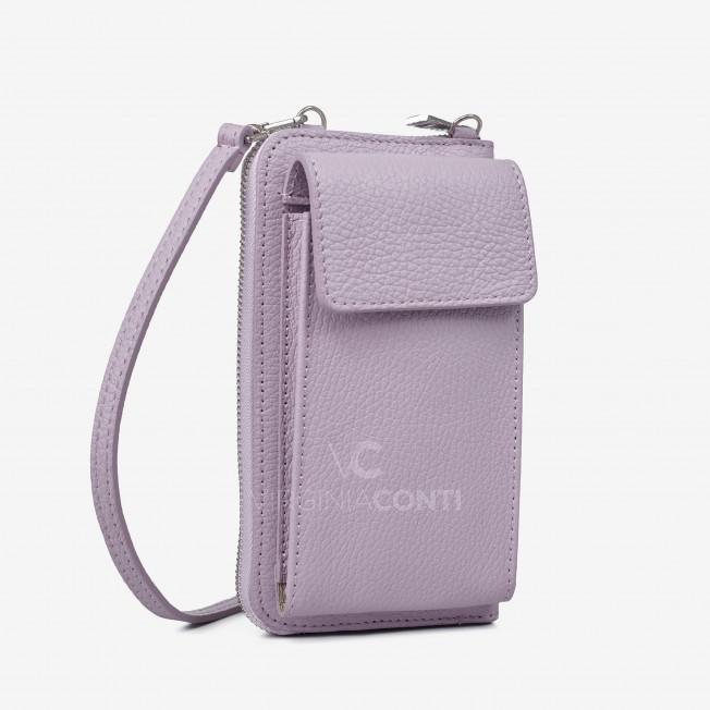 Кошелек с чехлом для телефона Virginia Conti лиловый