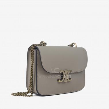 Сумка через плече (крос-боді) Virginia Conti кольору капучіно
