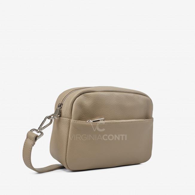 Сумка через плечо (кросс-боди) Virginia Conti цвета светлый тауп
