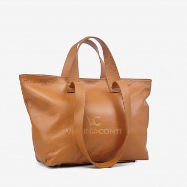 Сумка Virginia Conti рыжая на 2 отделения